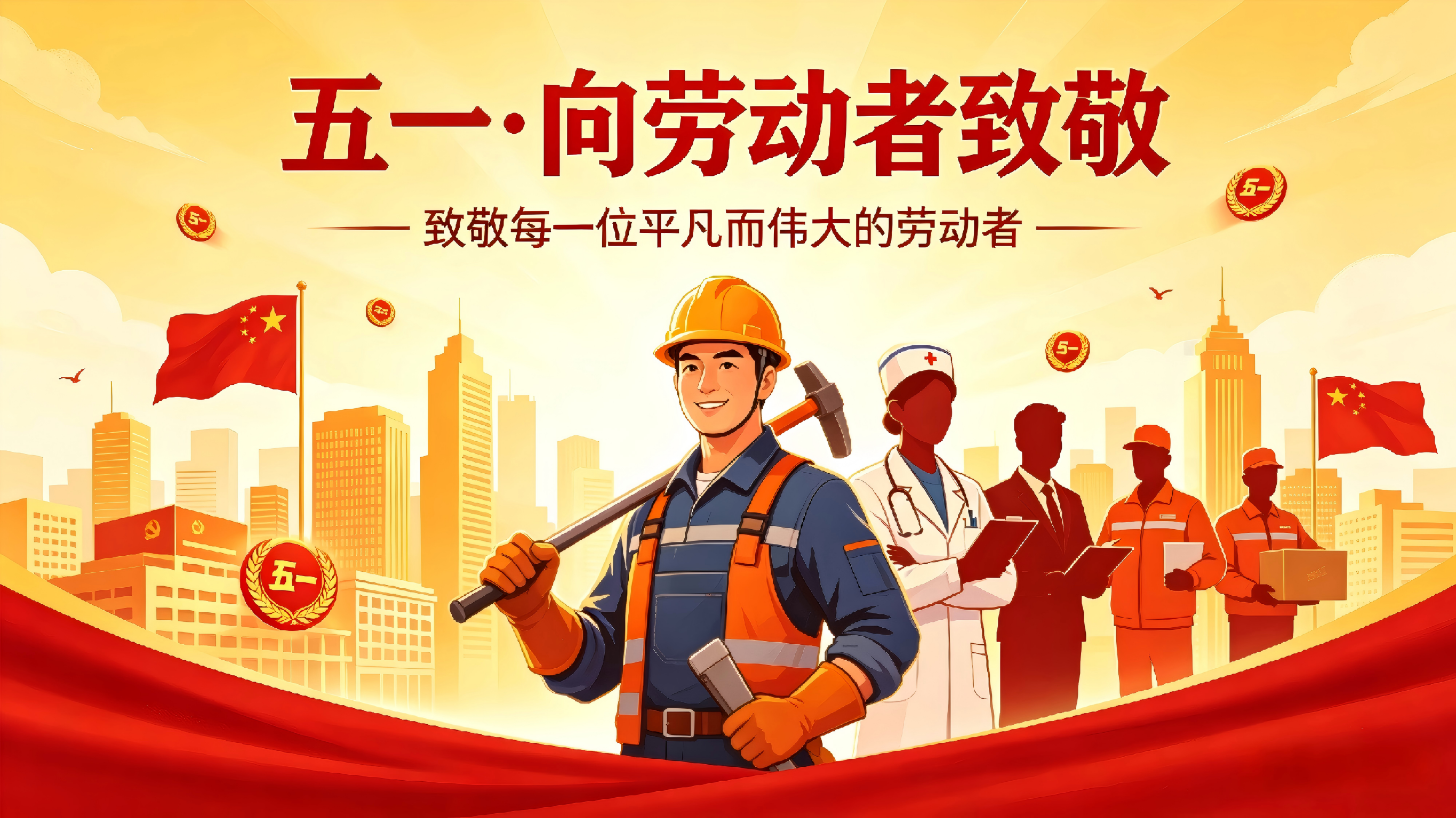耕耘逐光，劳动不凡｜2026五一劳动节快乐！